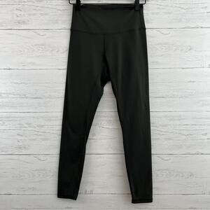 J80 Dark Gray Green High Rise Athletic Leggings Size S